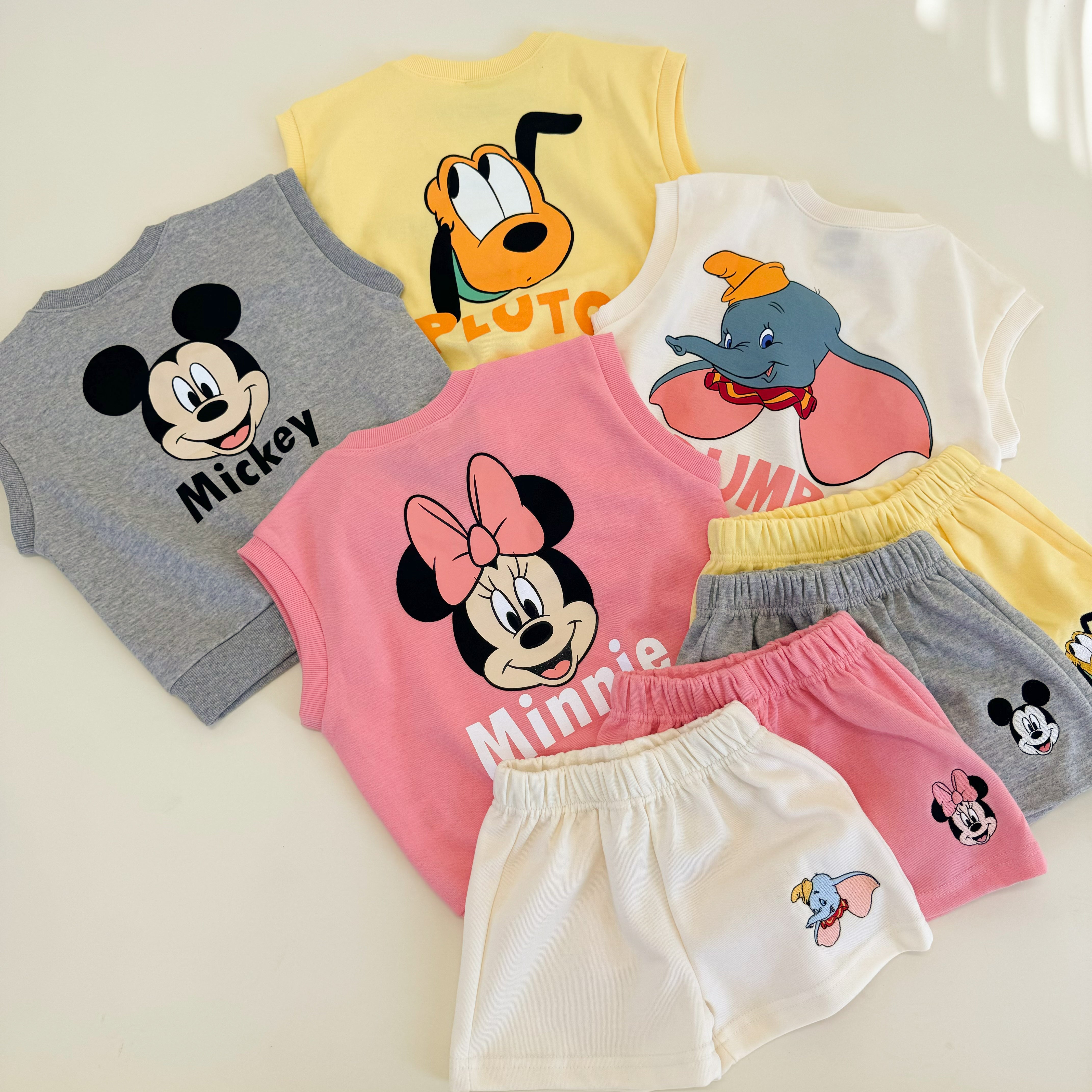 Offers LS Mickey Short Set