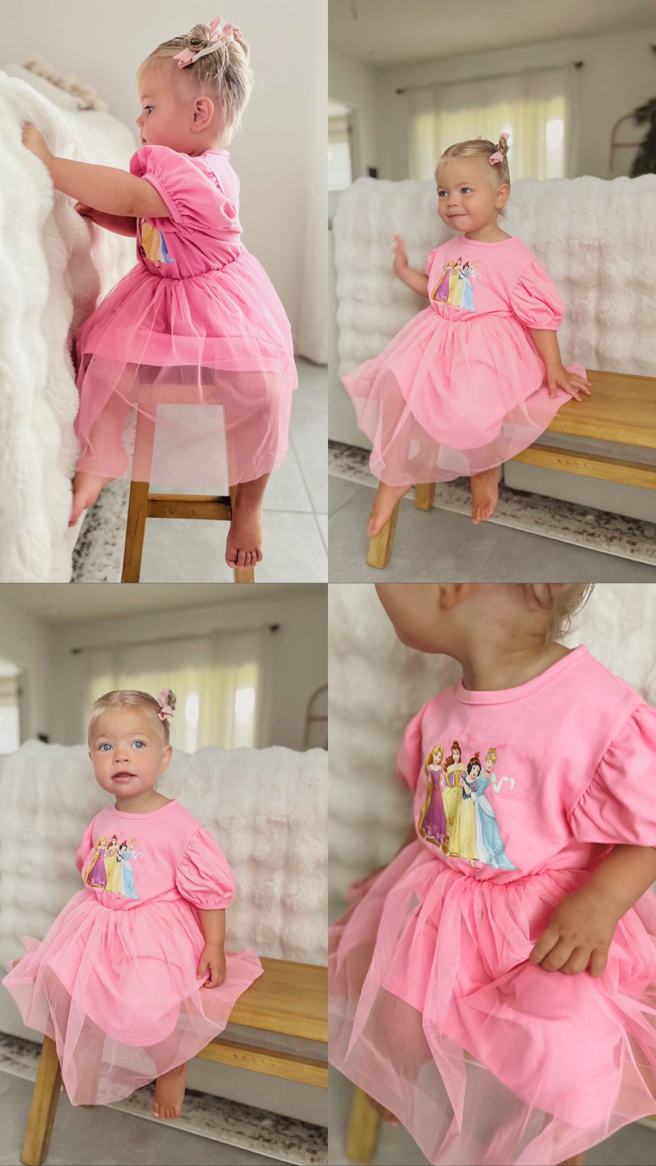 Short Sleeve Princess Dress