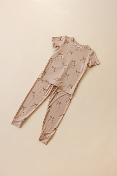 Bow Bamboo Pajamas