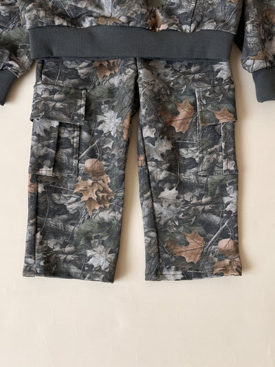 Camo Wide Leg Cargos