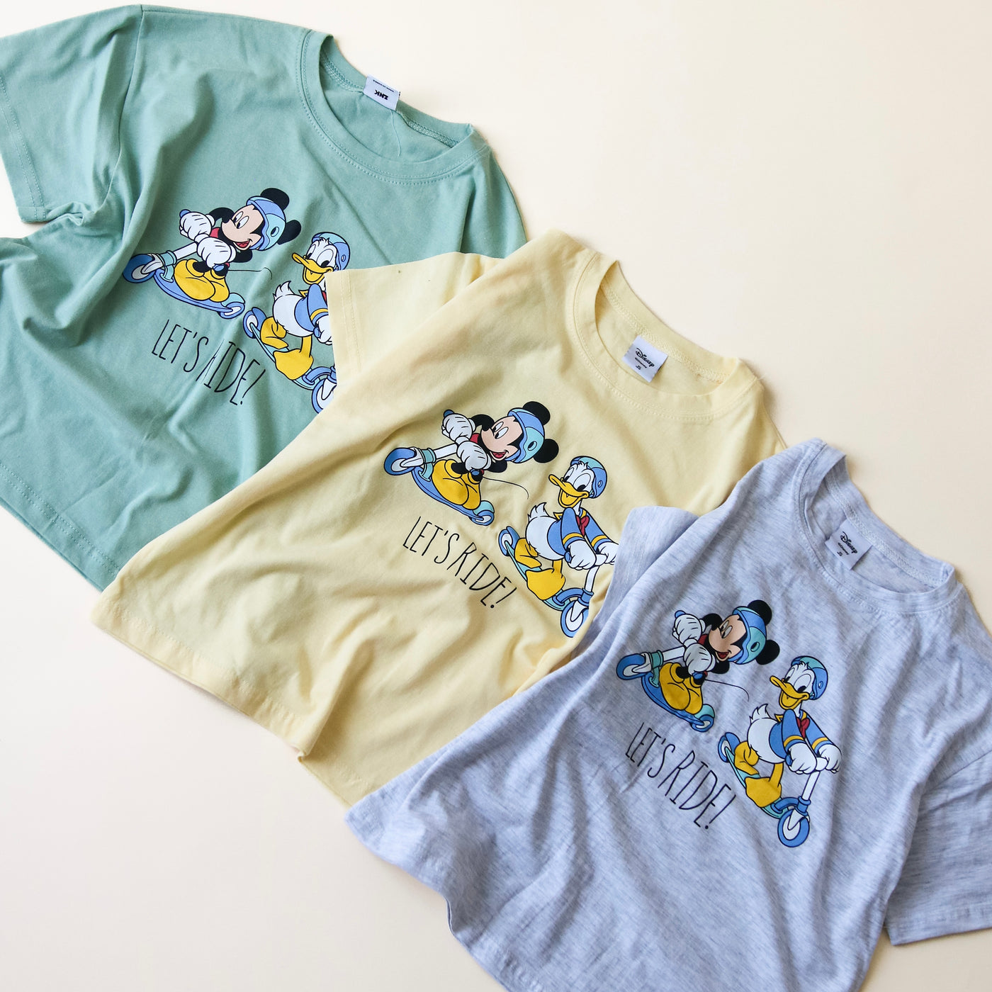 Let's Ride Mickey/ Donald Tshirt