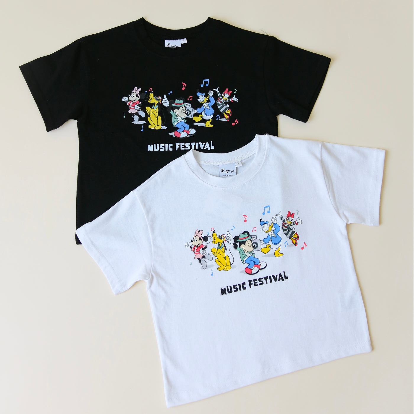 Mickey & Friends Music Tshirt