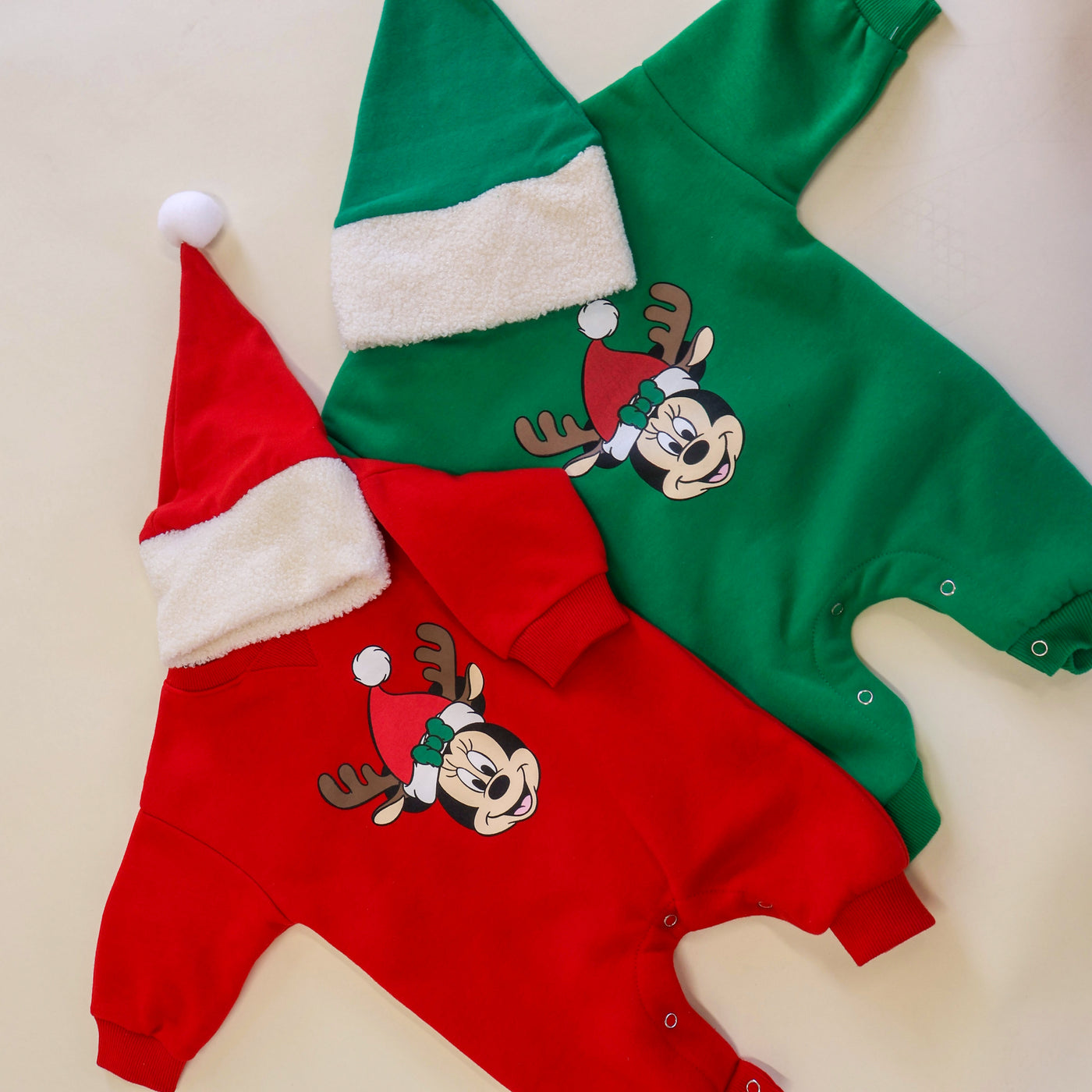 Disney Christmas Jumpsuit w/ Hat