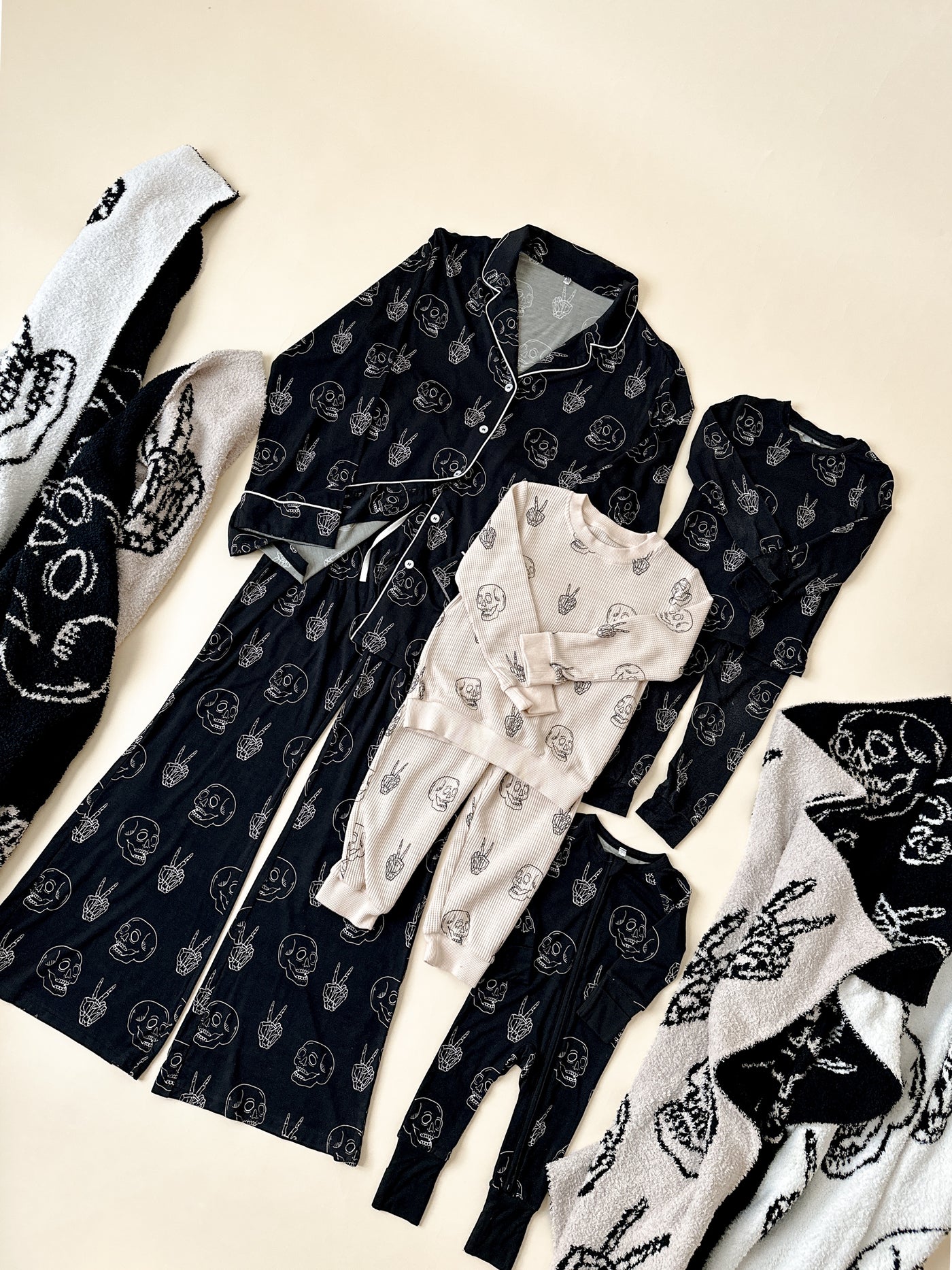 Adult Skull Pajama Set Aziel and Luca