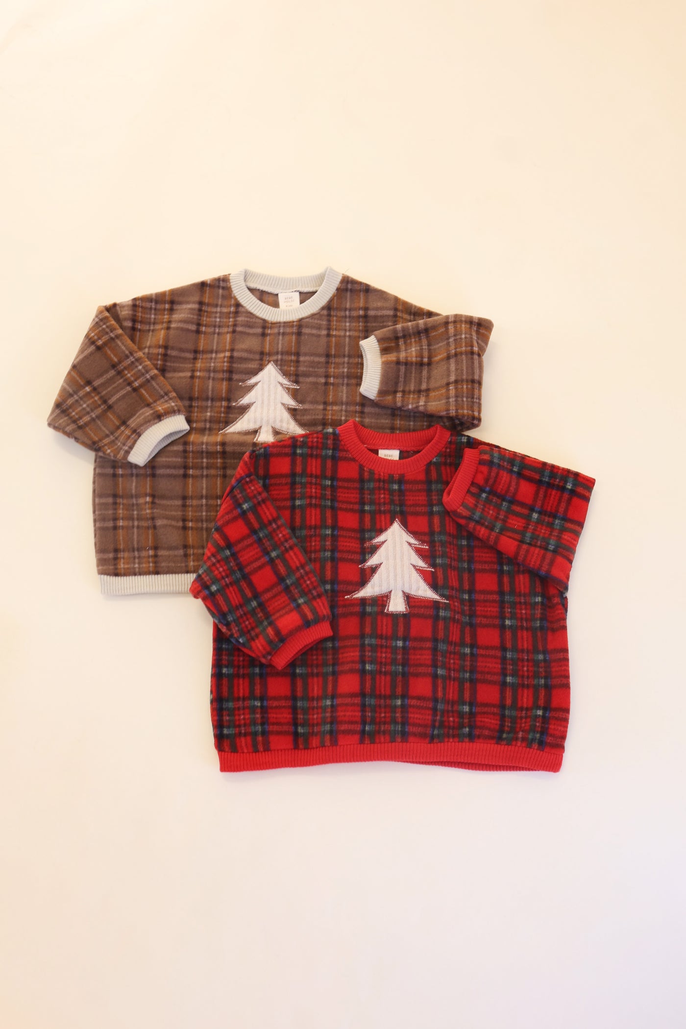 Plaid Christmas Tree Romper | Sweatshirt