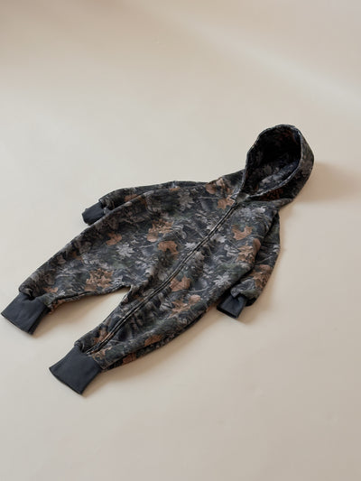 Camo Zip Jumpsuit