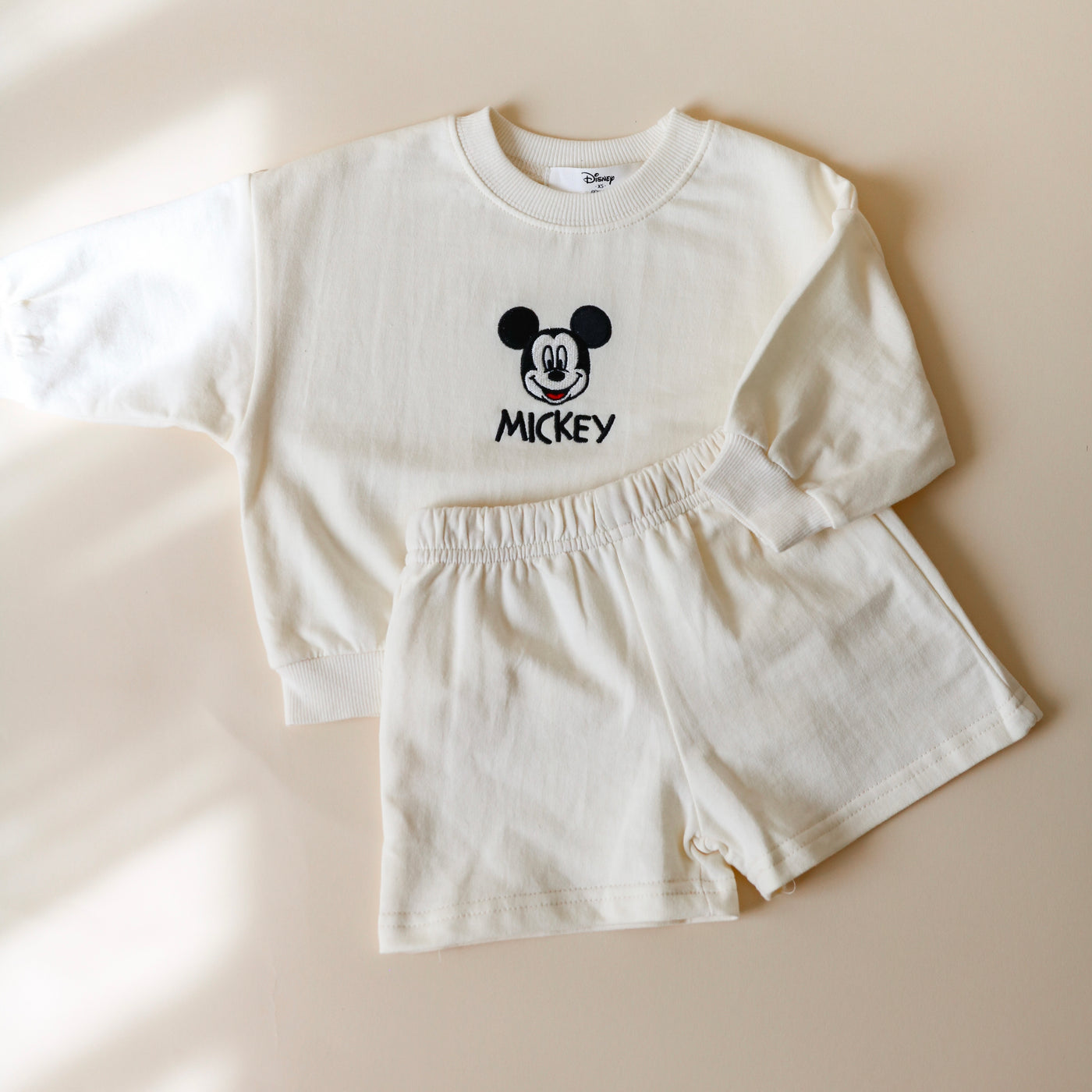 Mickey Embroidered Set