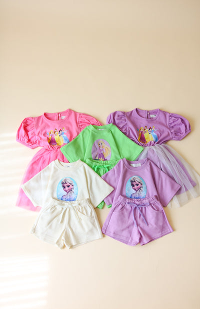 Short Sleeve Princess Dress