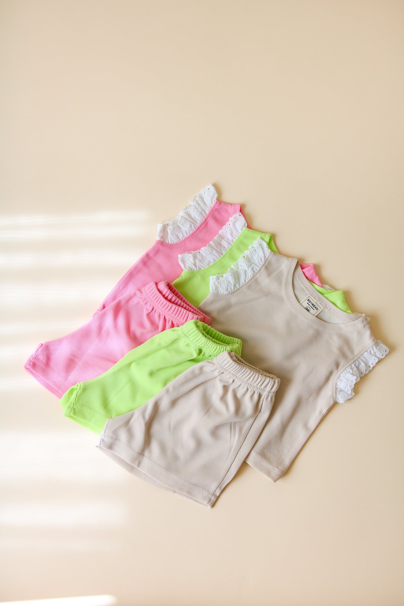 Waffle Summer Short Set