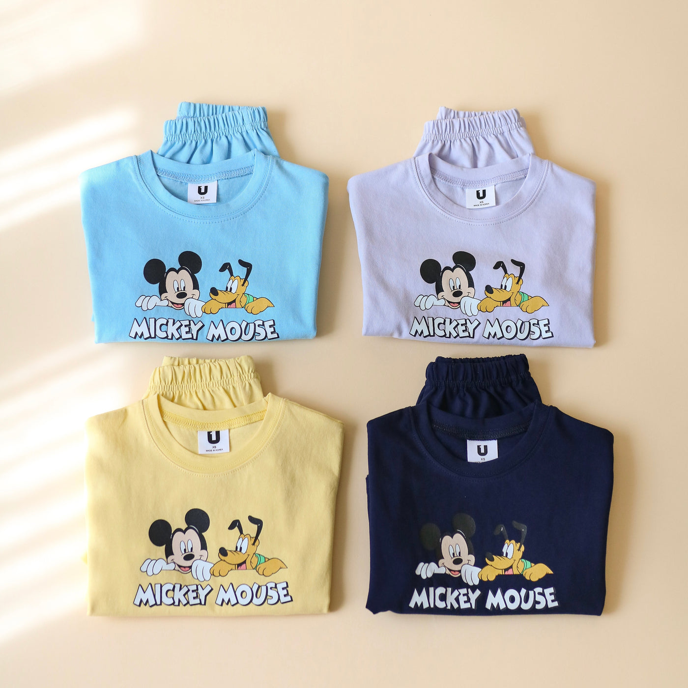 Mickey Pluto Short Set