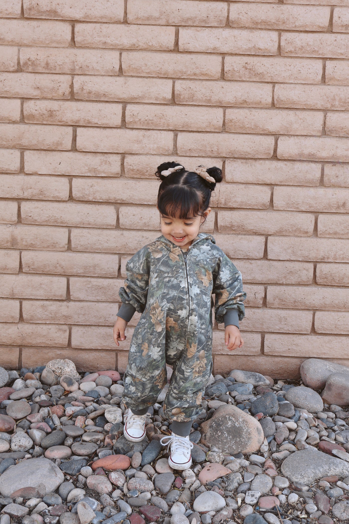 Camo Zip Jumpsuit