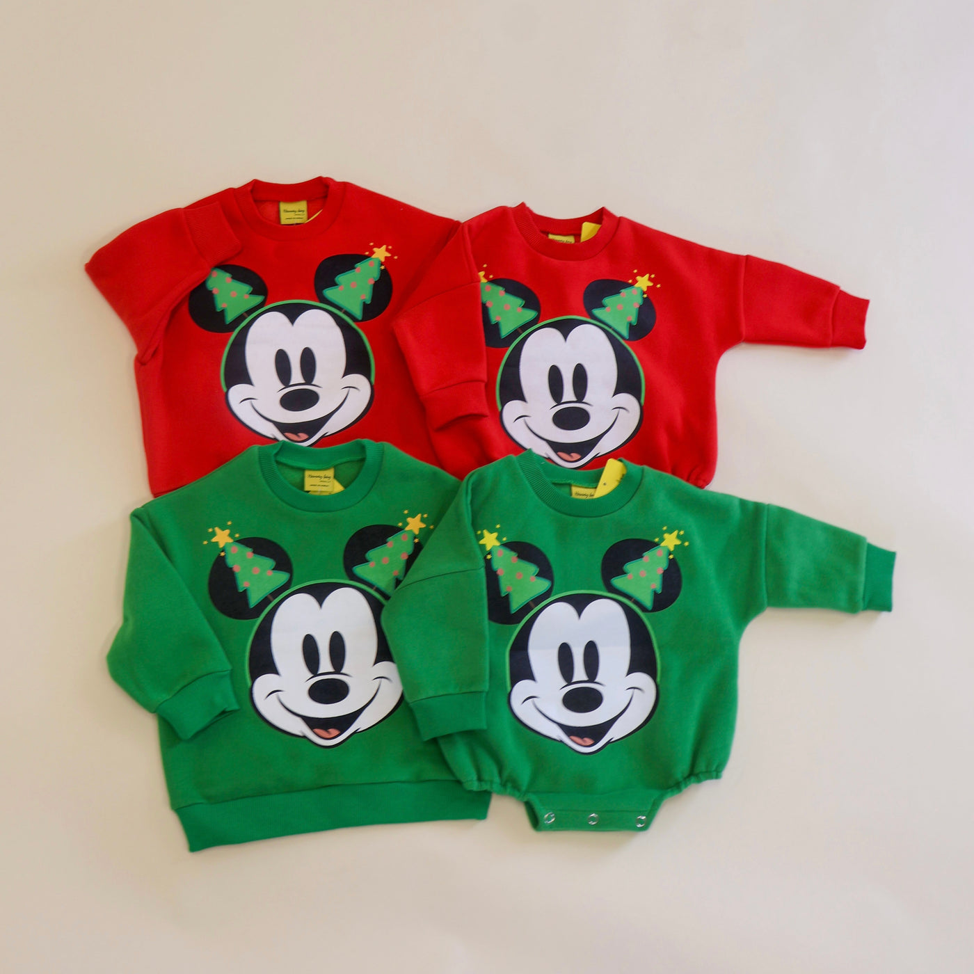 Mickey Christmas Tree Romper | Sweatshirt