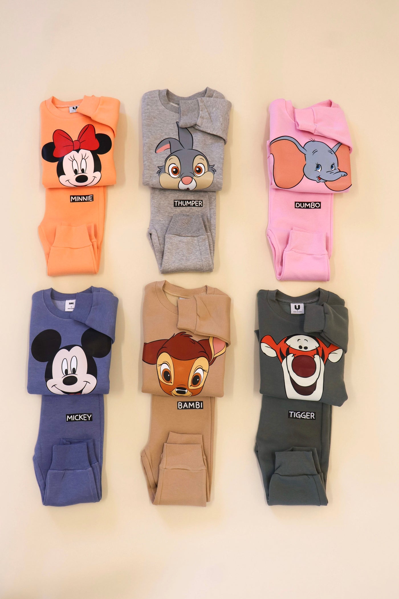 Disney Character Sweat Sets