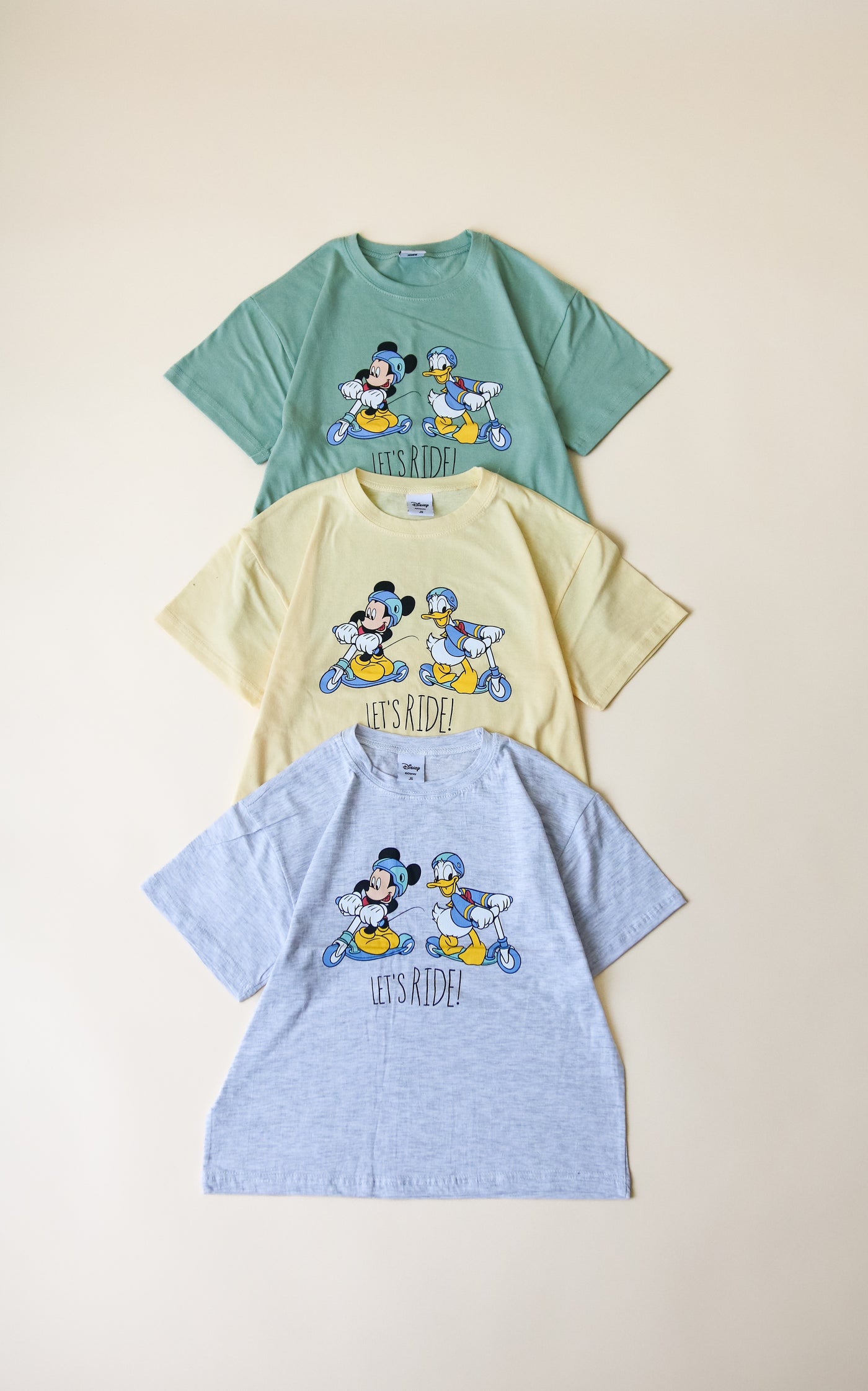 Let's Ride Mickey/ Donald Tshirt