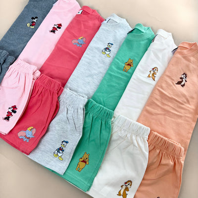 Mickey Friends Basic Shorts Set
