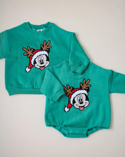 Christmas Mickey Romper