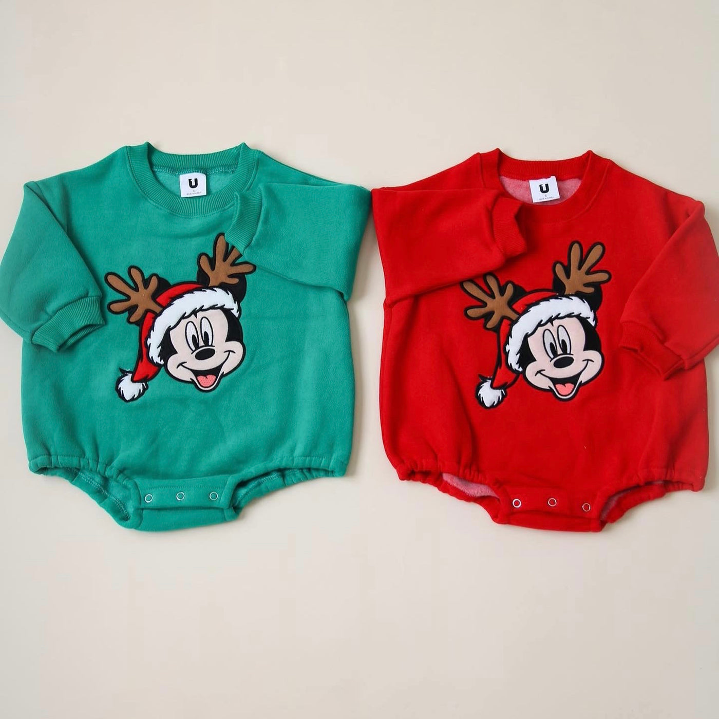 Christmas Mickey Romper