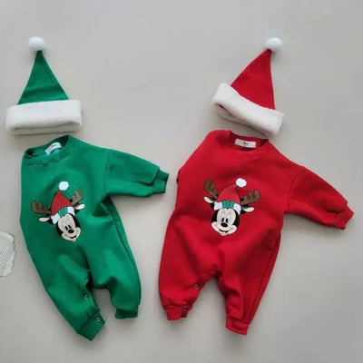 Disney Christmas Jumpsuit w/ Hat